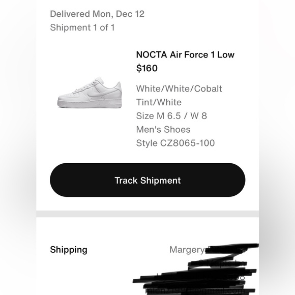 NOCTA x Air Force 1 Low 'Certified Lover Boy' size 6.5 men’s 8 women’s BRAND NEW - Picture 8 of 8